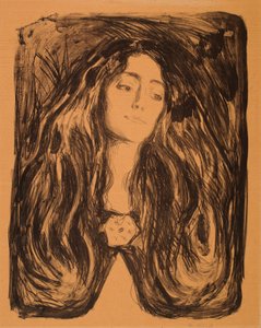Madonna door Edvard Munch