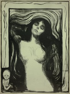 Madonna door Edvard Munch