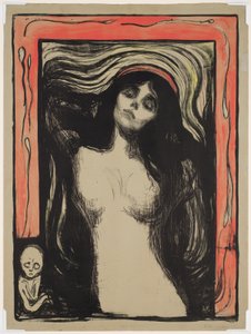 Madonna door Edvard Munch