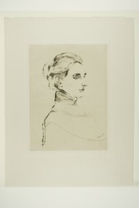 Mevrouw Marie Linde door Edvard Munch
