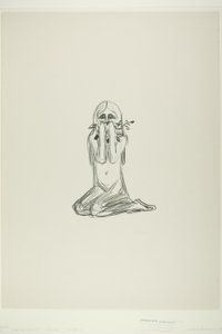 Omega en de Bloem door Edvard Munch