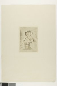 Portret van een jonge vrouw (Het Amerikaanse Meisje) door Edvard Munch
