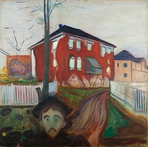 Rode Virginia-klimop