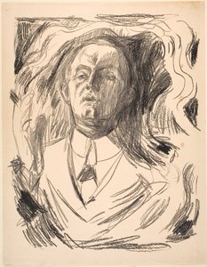 Zelfportret met sigaret