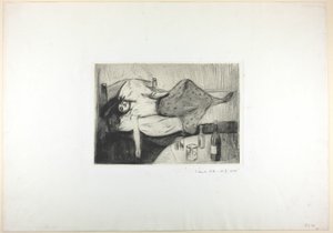 De dag erna door Edvard Munch