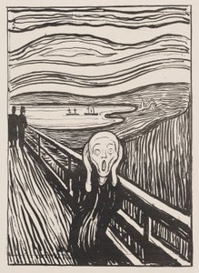 De Schreeuw door Edvard Munch