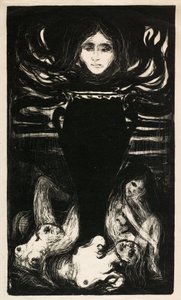 De urn door Edvard Munch