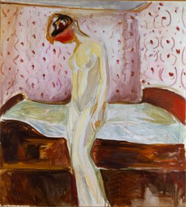 Huilend Meisje door Edvard Munch