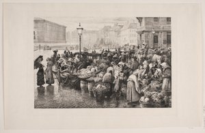 Højbroplads door Edvard Petersen
