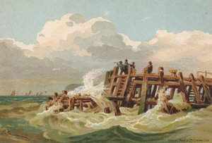 Binnenkomen in de Humber, Vissers op de Uitkijk