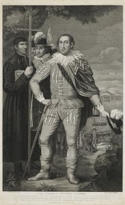 Landing van Christoffel Columbus, gegraveerd door David Edwin door Edward (after) Savage
