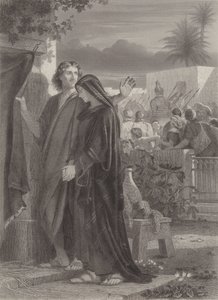 St. Johannes en de moeder van Jezus door Edward A. Armitage