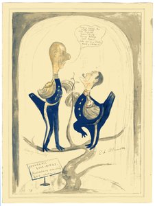 Harry Pennell en Dr. E.L.A. Atkinson, 1910-12 door Edward Adrian Wilson