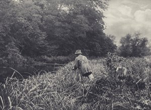 Het Lagere Einde van het Ramsbury Water door Edward Alfred Barton