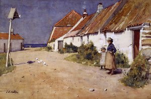 Strandhuisjes met Duiventil