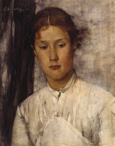 De dochter van de jachtopziener door Edward Arthur Walton