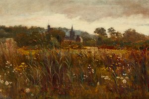 Een Glimp van Kirkcudbright door Edward Atkinson Hornel