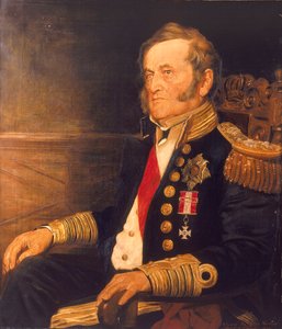 Sir Fairfax Moresby, Admiraal van de Vloot (1786-1877) door Edward Augustus Gifford