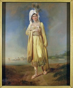 Prinses Caraboo van Javasu (Mary Baker) door Edward Bird