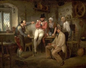 De rekruut, 1806 door Edward Bird