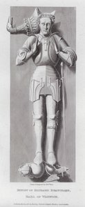 Beeld van Richard Beauchamp, Graaf van Warwick door Edward Blore