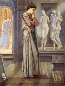 Pygmalion en het Beeld - Het Hart Verlangt door Edward Burne Jones