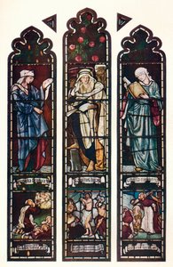 Sibylvenster, Jesus College Chapel, Cambridge, ca. 1872 door Edward Burne Jones