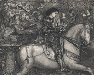 Sir Galahad door Edward Burne Jones