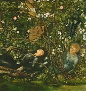 De ridders en de rozenstruik (detail)