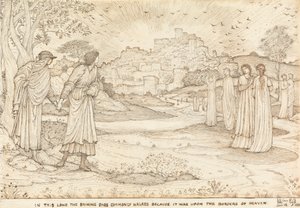 Het Land van Beulah door Edward Burne Jones