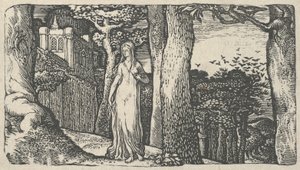 Dame met de roeken, 1829
