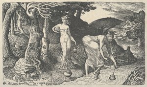 De Beek door Edward Calvert