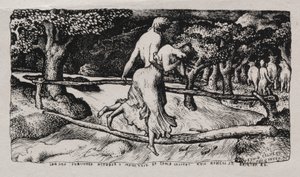 De Zondvloed door Edward Calvert