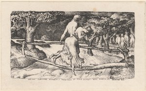 De zondvloed door Edward Calvert