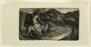 De terugkeer naar huis door Edward Calvert