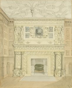 Schouw, Grote Eiken Kamer, Red Lodge door Edward Cashin
