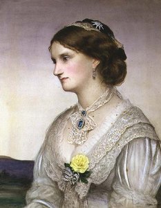 Selina, de Gravin van Bradford door Edward Clifford
