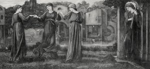De Molen door Edward Coley (after) Burne Jones