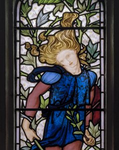 Absalom (detail) door Edward Burne Jones