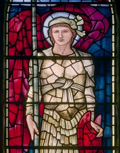 Oostelijk raam, Sint Michael (detail)