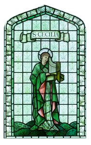 St. Cecilia, c.1897, Edward Burne Jones door Edward Coley Burne Jones