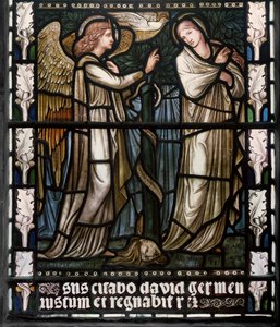 De Aankondiging door Edward Burne Jones