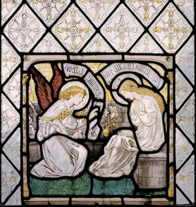 De annunciatie (detail)