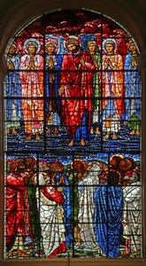 De Hemelvaart, 1885-1897 (glas-in-lood)