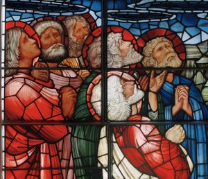 De Hemelvaart Raam (detail)