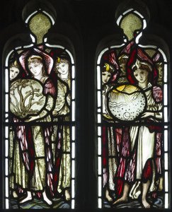 De Dagen van de Schepping door Edward Burne Jones