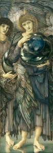 De dagen van de schepping: De tweede dag, 1870-76 door Edward Burne Jones