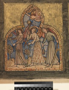 De vlucht naar Egypte door Edward Burne Jones