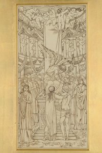 Het Mystieke Huwelijk door Edward Burne Jones