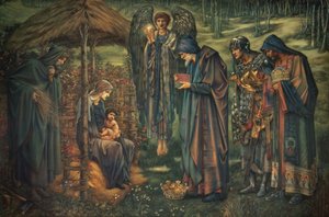 De Ster van Bethlehem, 1888-91 door Edward Burne Jones